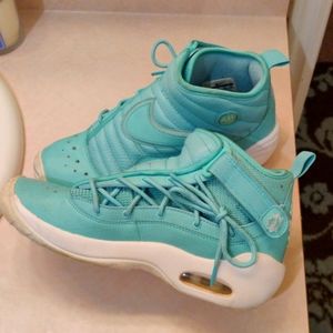 Nike SIZE 7 YOUTH Air Shake NDestrukt Dennis Rodman Island Green AA2888-300
